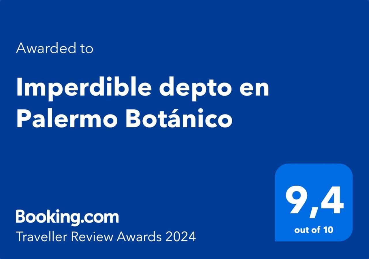 Imperdible En Palermo Botanico La Rural Seguridad 24Hs Apartment Buenos Aires Exterior photo